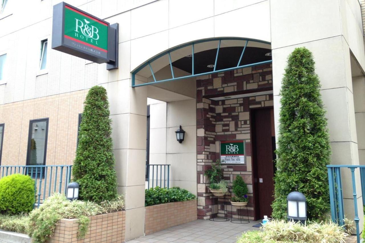 Washington R&B Hotel Sendai Hirosedori Ekimae Exterior foto